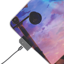 Load image into Gallery viewer, Whale swimming in the sky RGB LED Mouse Pad (Desk Mat)
