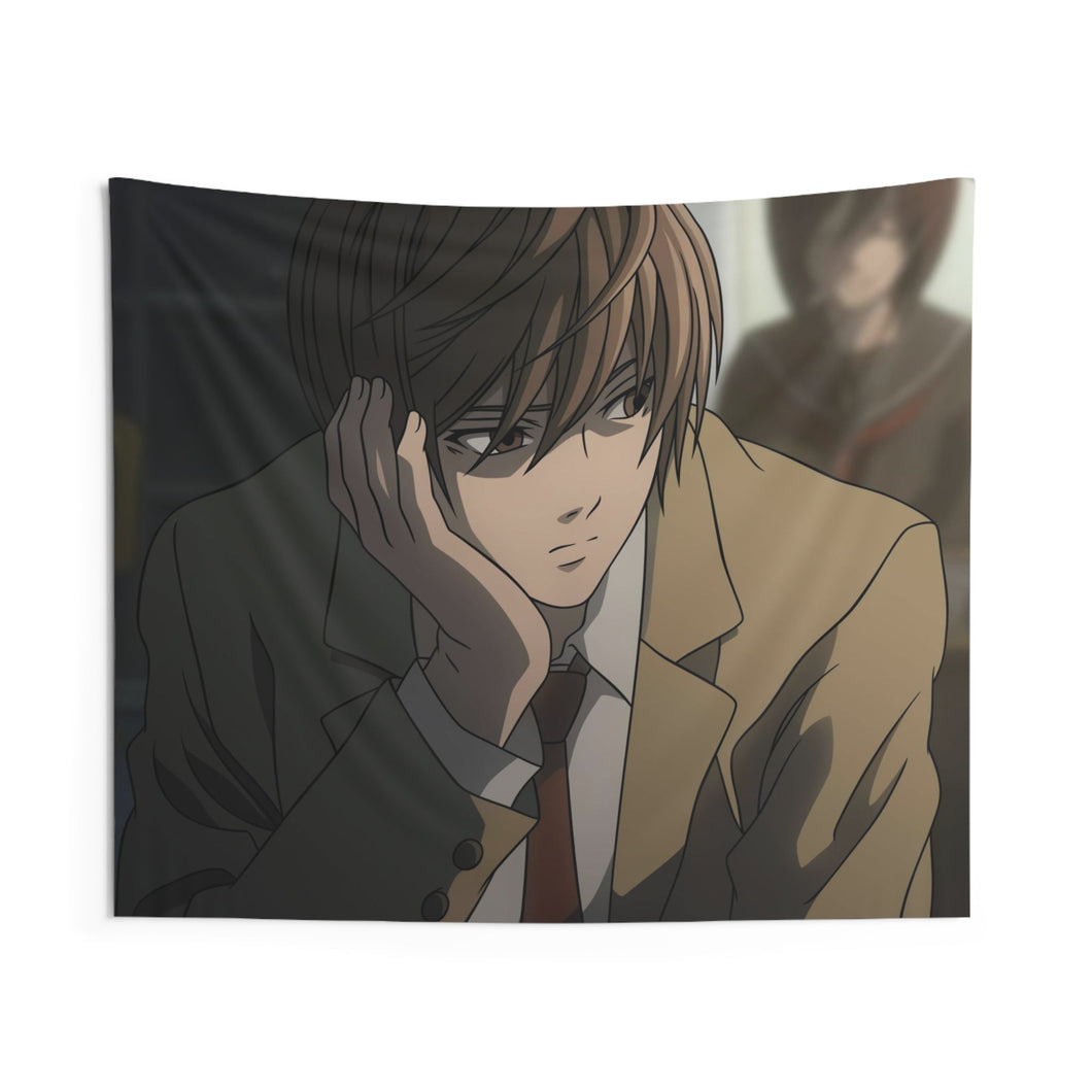 Death Note Light Yagami Indoor Wall Tapestry