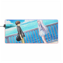 Load image into Gallery viewer, Anime Summer Pockets RGB LED Mouse Pad (Desk Mat)
