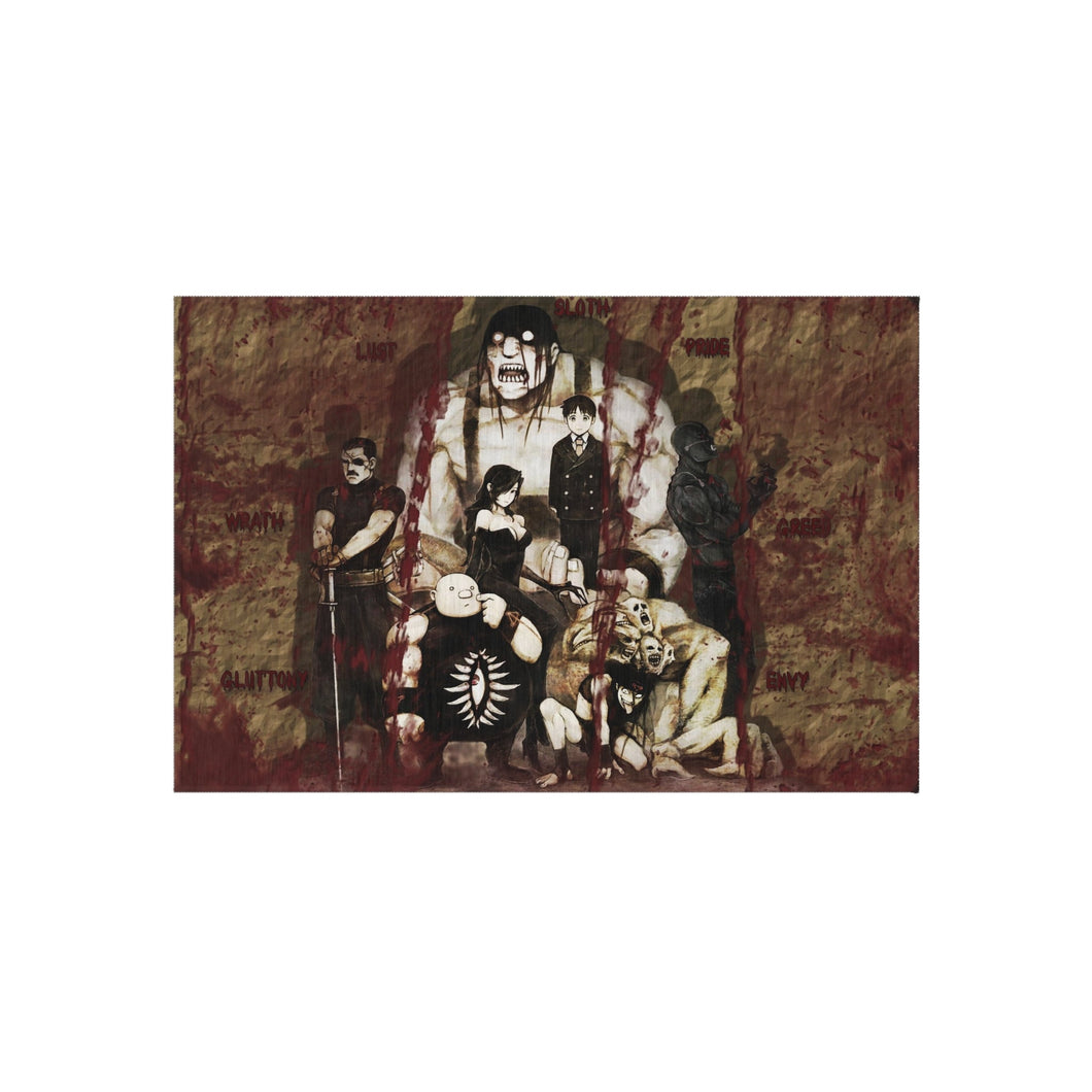 Anime FullMetal Alchemist Rug