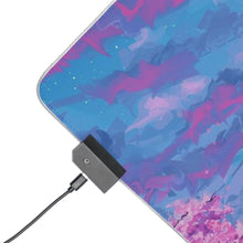 Load image into Gallery viewer, Anime City in Spring RGB LED Mouse Pad (Desk Mat)
