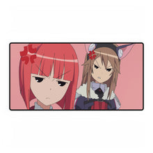 Load image into Gallery viewer, Anime Ookami-san to Shichinin no Nakama-tachi Mouse Pad (Desk Mat)

