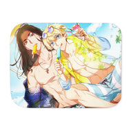 Tokyo Revengers Chifuyu Matsuno, Keisuke Baji Sherpa Blanket