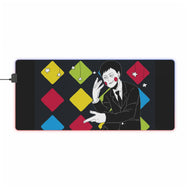 Anime Mob Psycho 100 RGB LED Mouse Pad (Desk Mat)