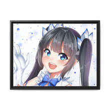 Load image into Gallery viewer, Is It Wrong to Try to Pick Up Girls in a Dungeon? Hestia Canvas Framed Art Print
