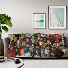 Load image into Gallery viewer, Anime Dragon Ball Zr Sherpa Blanket
