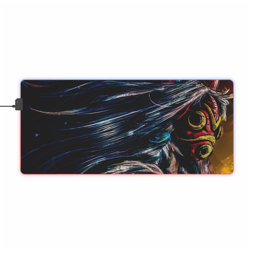 Princess Mononoke RGB LED Mouse Pad (Desk Mat)