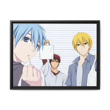 Load image into Gallery viewer, Kuroko's Basketball Tetsuya Kuroko, Taiga Kagami Canvas Framed Art Print
