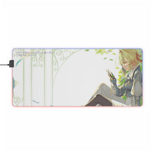 Load image into Gallery viewer, Violet Evergarden Violet Evergarden RGB LED Mouse Pad (Desk Mat)
