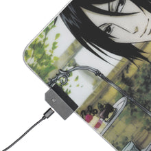 Load image into Gallery viewer, Black Butler RGB LED Mouse Pad (Desk Mat)
