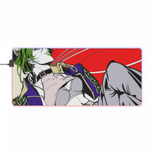 Load image into Gallery viewer, Jolyne Cujoh RGB LED Mouse Pad (Desk Mat)
