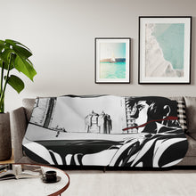 Load image into Gallery viewer, Shinya Kogami Sherpa Blanket
