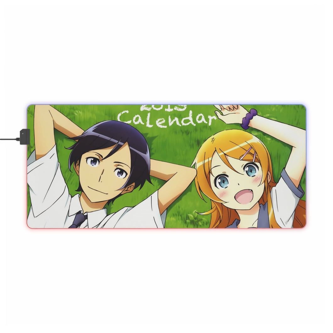 Oreimo Kirino Kousaka RGB LED Mouse Pad (Desk Mat)