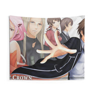 Guilty Crown Inori Yuzuriha, Gai Tsutsugami, Hare Menjou Indoor Wall Tapestry