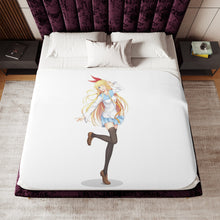 Load image into Gallery viewer, Anime Nisekoi Sherpa Blanket
