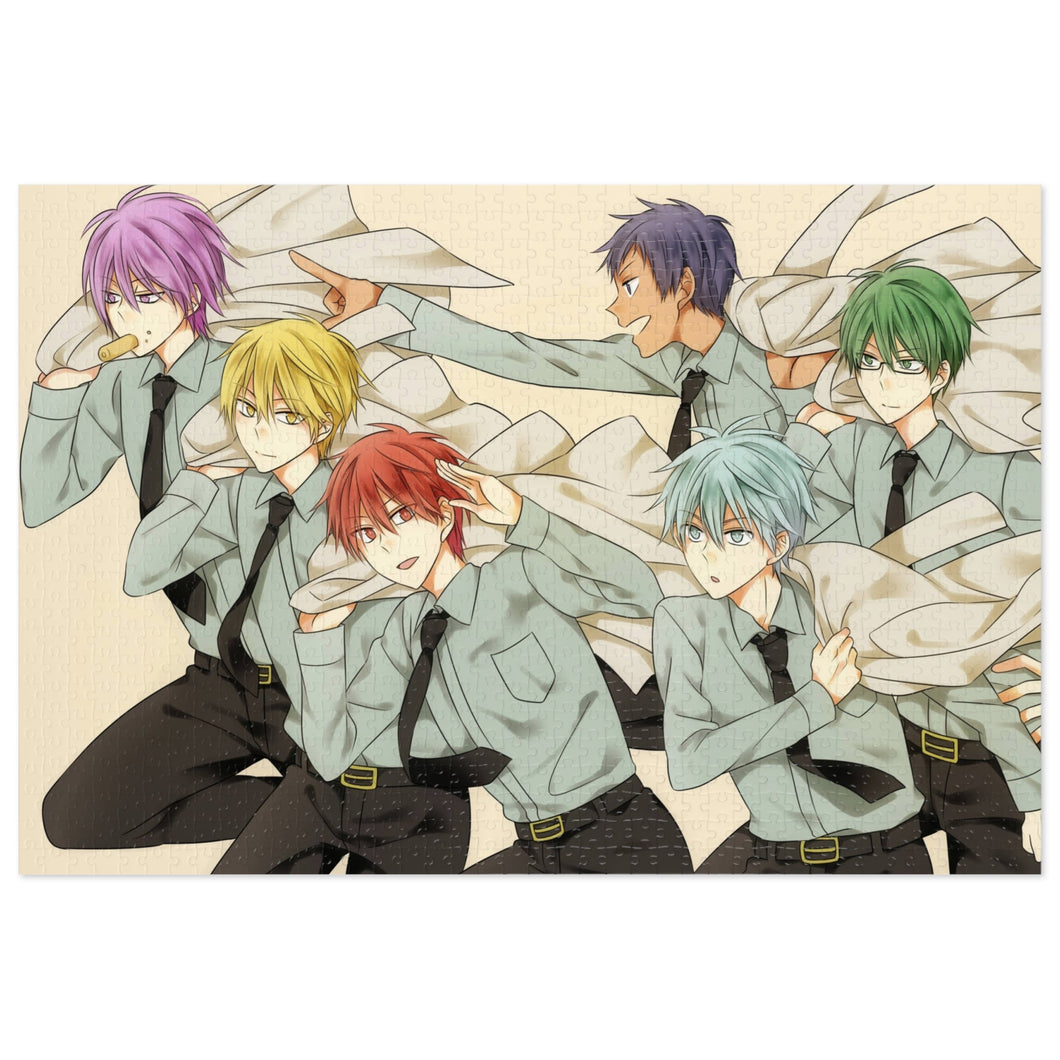 Kuroko's Basketball Tetsuya Kuroko, Daiki Aomine, Atsushi Murasakibara Jigsaw Puzzle