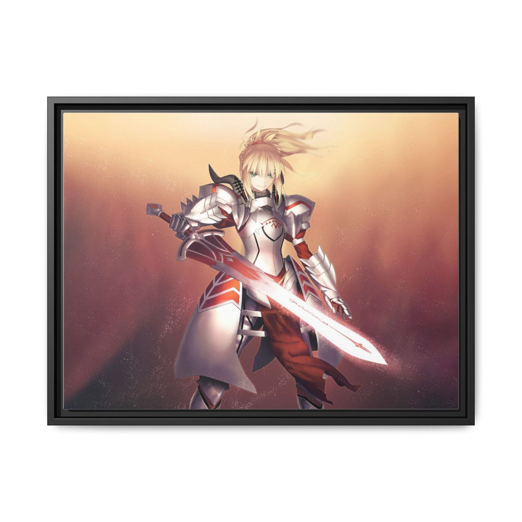 Fate/Apocrypha Saber Canvas Framed Art Print