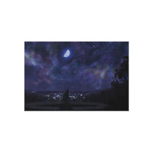 Load image into Gallery viewer, Hanbun no Tsuki ga Noboru Sora Rug
