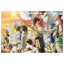 Load image into Gallery viewer, Fairy Tail Natsu Dragneel, Erza Scarlet, Gray Fullbuster, Lucy Heartfilia, Happy Jigsaw Puzzle

