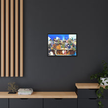 Load image into Gallery viewer, Life in Konoha Canvas Framed Art Print
