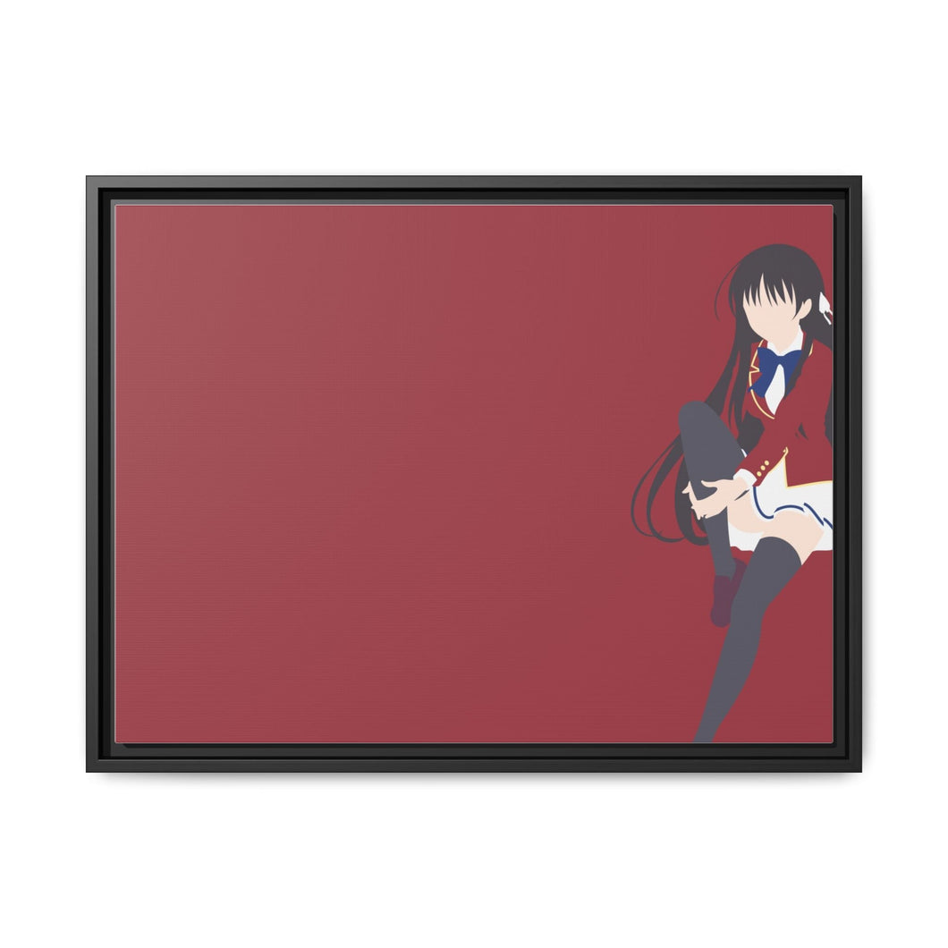 Classroom of the Elite Suzune Horikita Canvas Framed Art Print