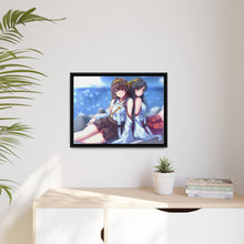 Load image into Gallery viewer, Haruna, Kongou Canvas Framed Art Print
