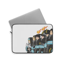 Load image into Gallery viewer, Fire Force Shinra Kusakabe, Iris, Arthur Boyle, Maki Oze, Akitaru Oubi Laptop Sleeve
