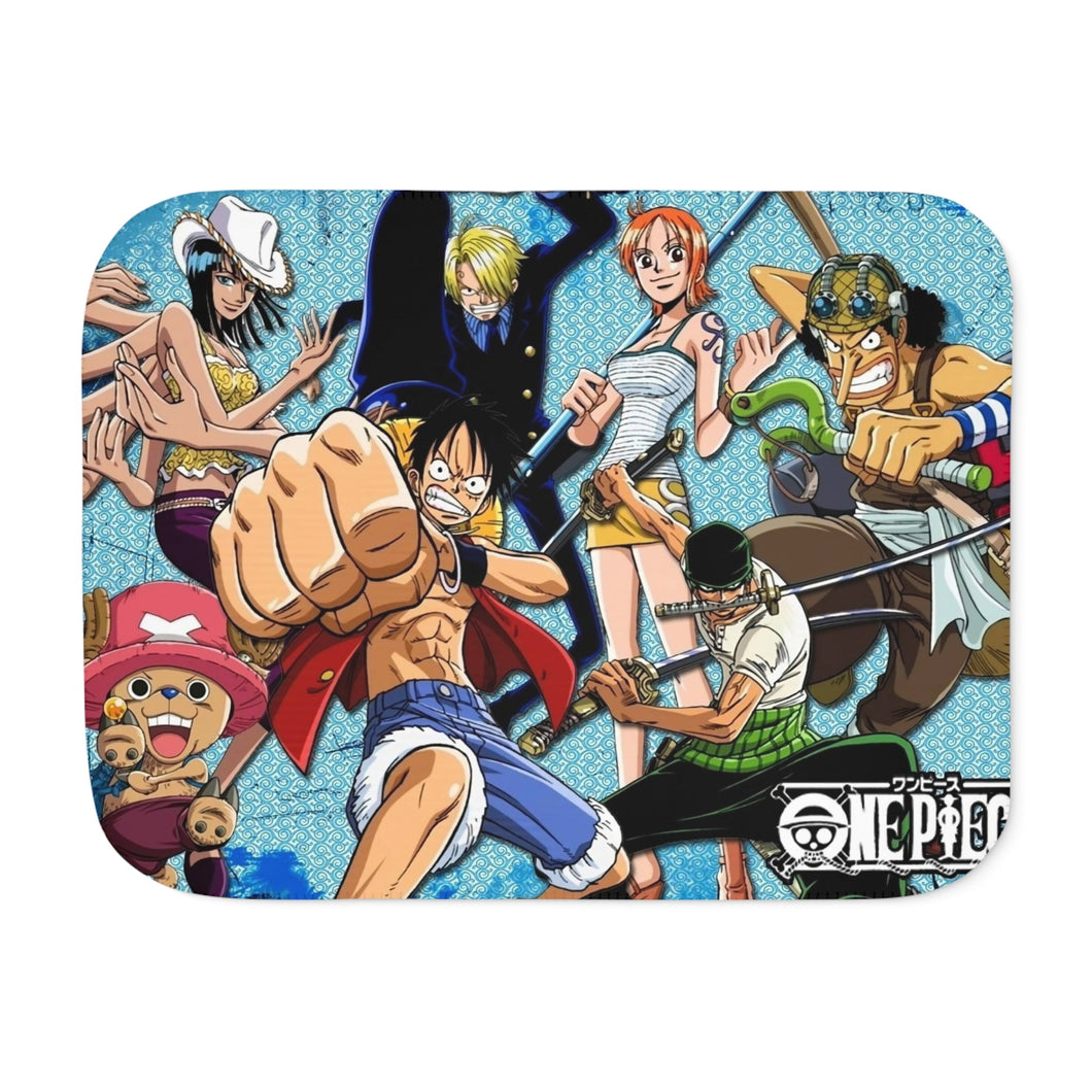 Anime One Piece Sherpa Blanket