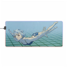 Load image into Gallery viewer, Neon Genesis Evangelion Rei Ayanami RGB LED Mouse Pad (Desk Mat)
