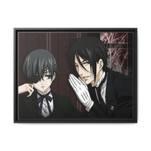 Load image into Gallery viewer, Black Butler Canvas Framed Art Print
