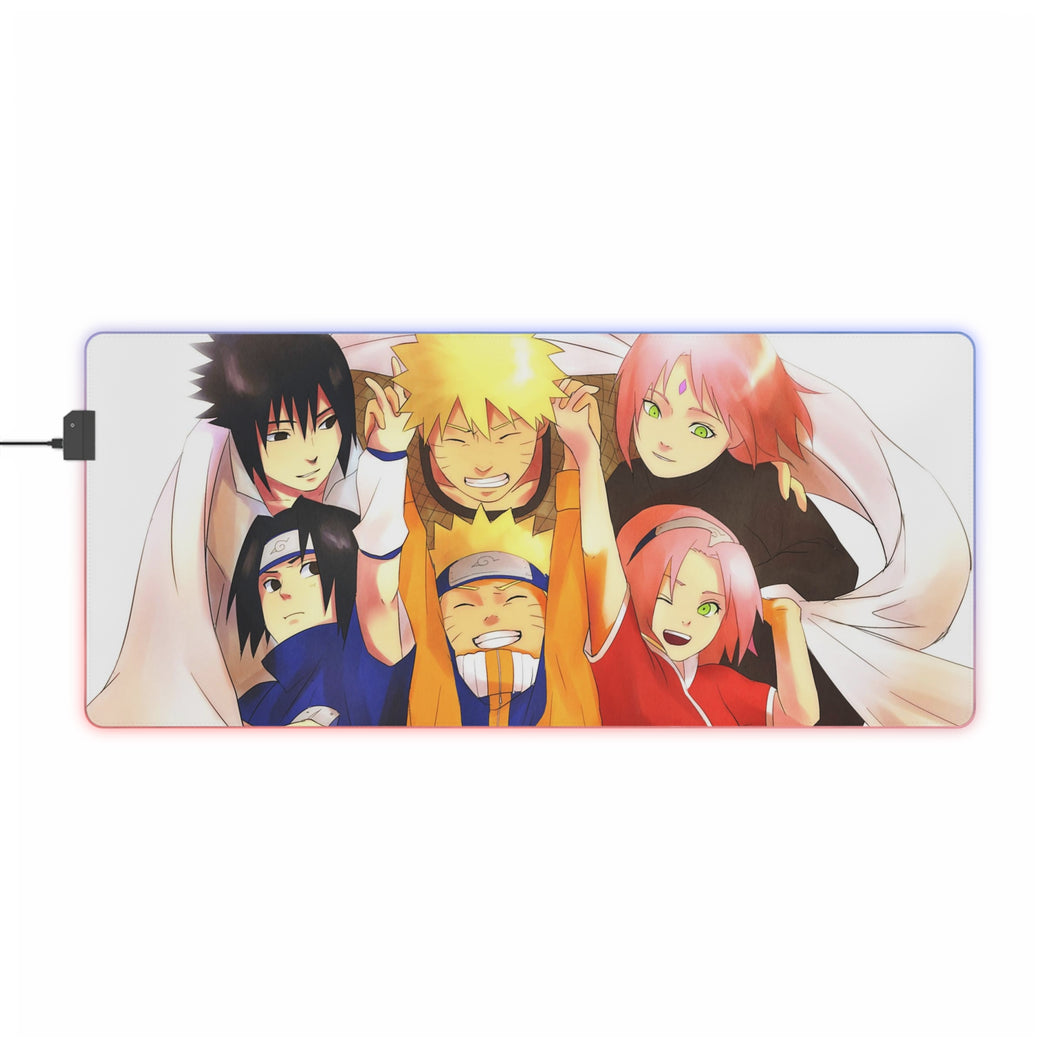 Anime Naruto RGB LED Mouse Pad (Desk Mat)