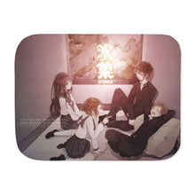 Load image into Gallery viewer, Hyuoka main members Sherpa Blanket
