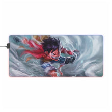 Load image into Gallery viewer, One Piece Monkey D. Luffy RGB LED Mouse Pad (Desk Mat)
