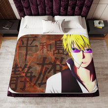 Load image into Gallery viewer, Durarara!! Shizuo Heiwajima Sherpa Blanket
