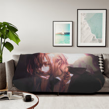 Load image into Gallery viewer, Anime Chainsaw Man Sherpa Blanket
