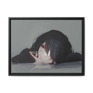 Misaki Mei Canvas Framed Art Print