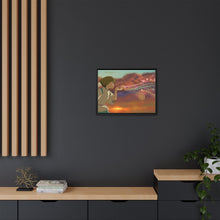 Load image into Gallery viewer, Anime Spirited Away Canvas Framed Art Print
