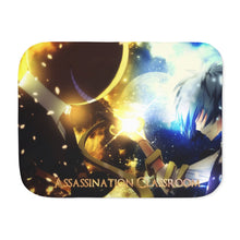 Load image into Gallery viewer, Nagisa Shiota VS Koro-sensei Sherpa Blanket

