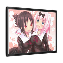 Load image into Gallery viewer, Kaguya and Chika Canvas Framed Art Print
