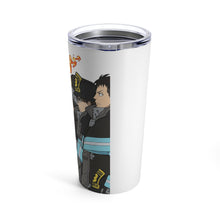 Load image into Gallery viewer, Fire Force Shinra Kusakabe, Iris, Arthur Boyle, Maki Oze, Akitaru Oubi Tumbler 20oz
