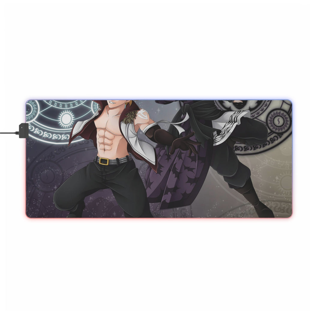 Anime Fairy Tail RGB LED Mouse Pad (Desk Mat)