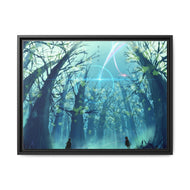 Your Name. Canvas Framed Art Print