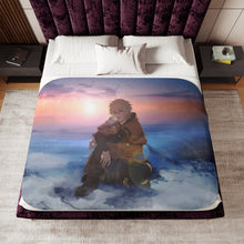 Load image into Gallery viewer, Anime Vinland Saga Sherpa Blanket
