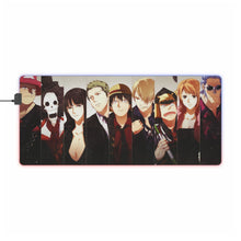 Load image into Gallery viewer, Monkey D. Luffy&#39;s crew RGB LED Mouse Pad (Desk Mat)
