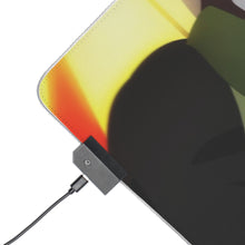 Load image into Gallery viewer, Ayame and Kawaki: ramen time! RGB LED Mouse Pad (Desk Mat)
