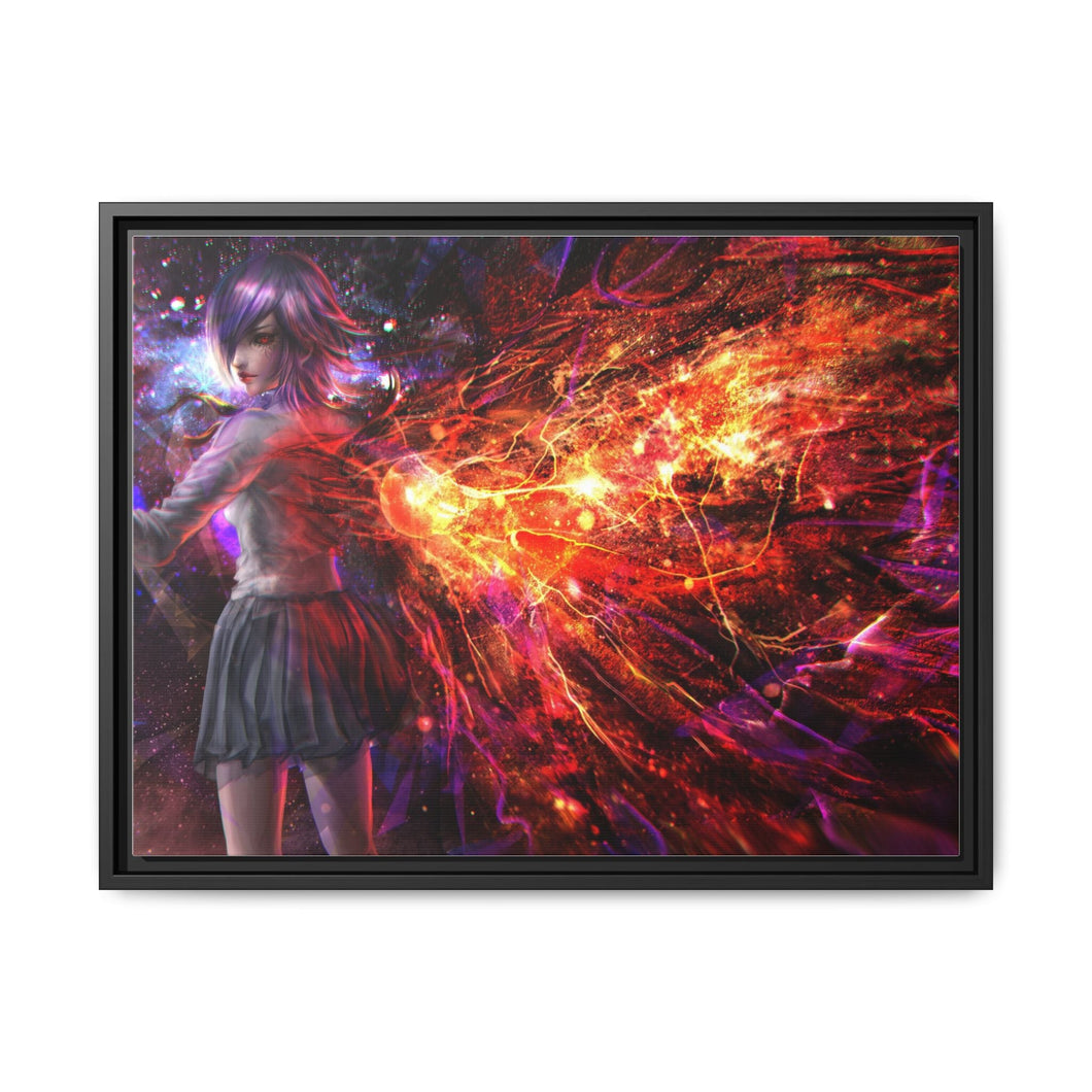 Anime Tokyo Ghoul Canvas Framed Art Print