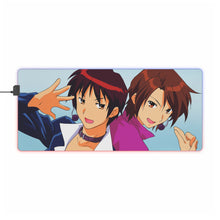 Load image into Gallery viewer, The Melancholy Of Haruhi Suzumiya RGB LED Mouse Pad (Desk Mat)
