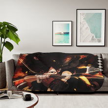 Load image into Gallery viewer, Hyakkimaru Sherpa Blanket
