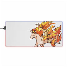 Load image into Gallery viewer, Rapidash Moemon RGB LED Mouse Pad (Desk Mat)

