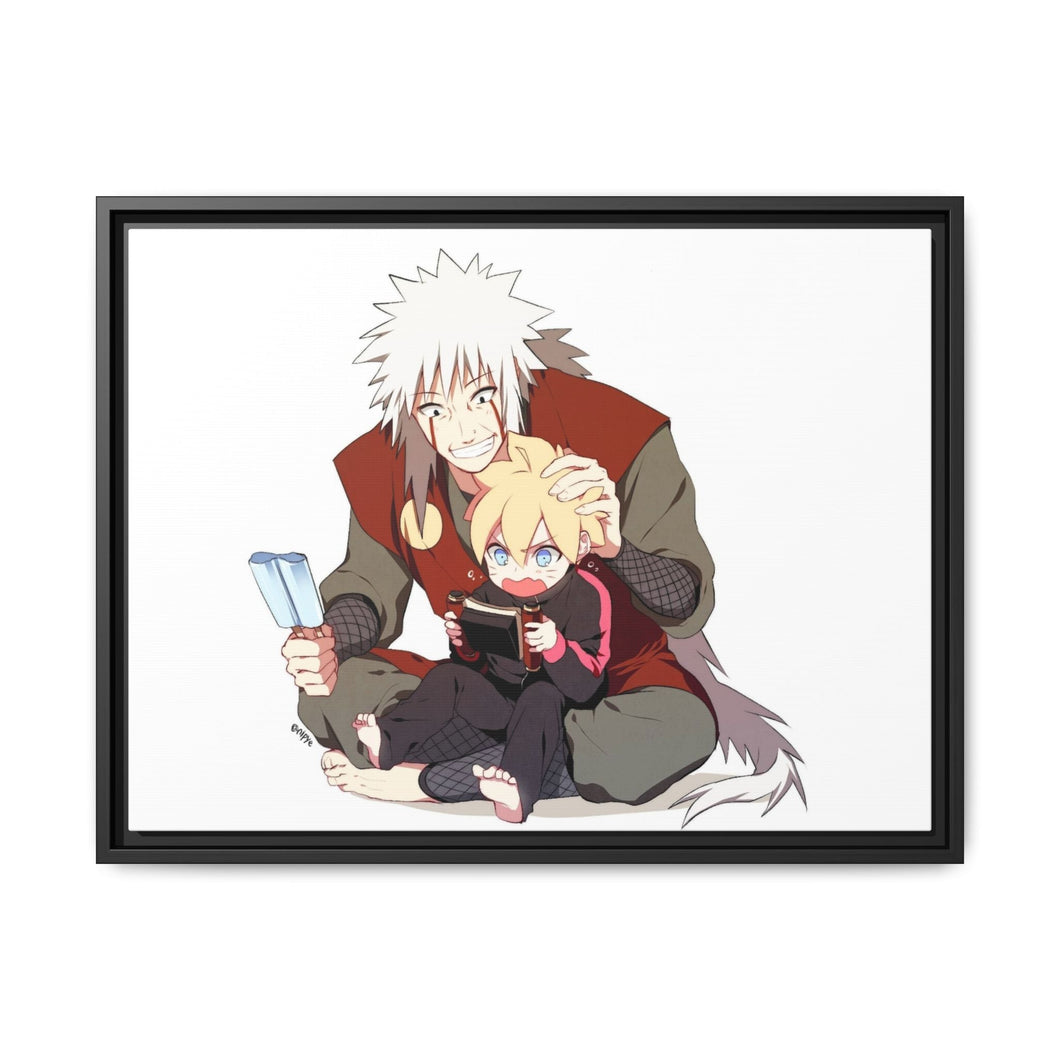 Boruto Canvas Framed Art Print